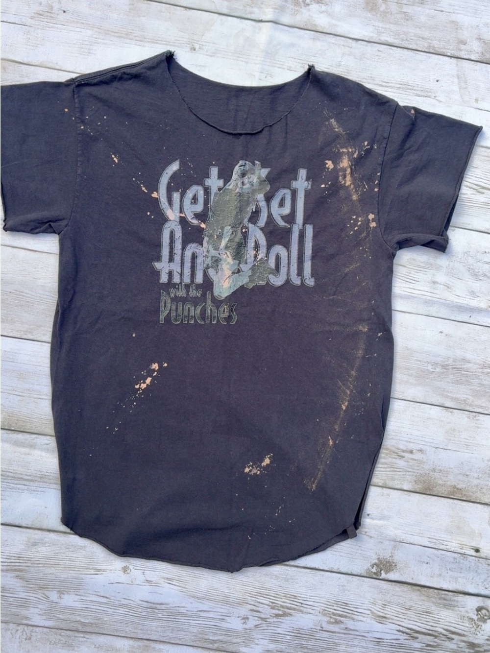 Midsize Bleached Shirt